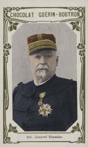 General Saussier (foto colorida) de French School