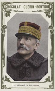 General de Boisdeffre (foto colorida) de French School