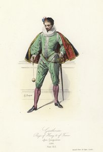 Senhor do reinado de Henrique III da França de French School