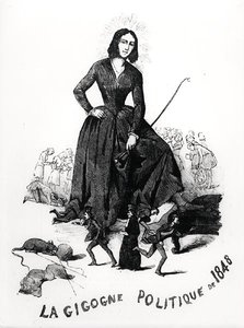 George Sand, a cegonha política, do 