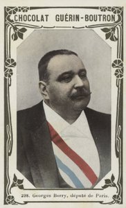 Georges Berry, MP de Paris (foto colorida) de French School