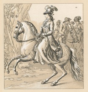 Alemanha XVII-XVIIIth Cent Costume de French School