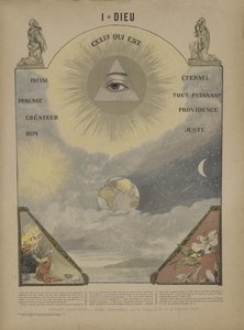 Deus (cor litho) de French School