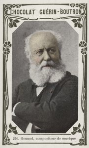 Gounod, compositor musical (foto colorida) de French School