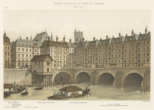 Grand Châtelet e Pont au Change, 1647-1788 de French School