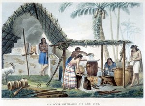 Destilaria da Ilha Guam. de French School