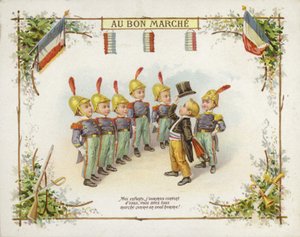 Guarda de honra, crianças de French School