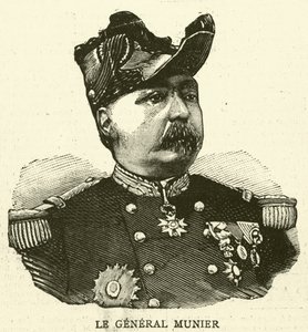 Gustave-Joseph Munier, general francês (gravura) de French School
