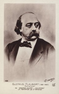 Gustave Flaubert (1820-1881), romancista francês de French School