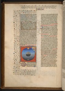 Guyart des Moulins, Bible historiale (histeroria bíblica), c.1415 (manuscrito) de French School