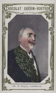 H Roujon, academicien (foto colorida) de French School
