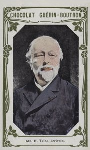 H Taine, escritor (foto colorida) de French School