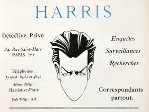 Harris - detetive particular (estêncil) de French School