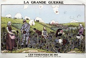 Colheita de 1914 de French School