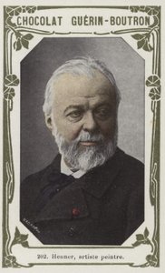 Henner, pintor (foto colorida) de French School