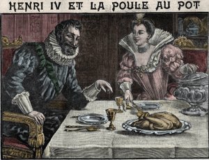 Henri IV e a galinha na panela: Gabrielle d