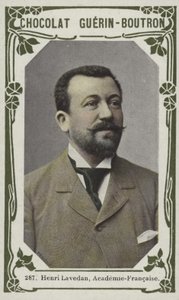 Henri Lavedan, Academie-Francaise (foto colorida) de French School