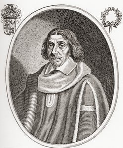 Henri de Mesmes, senhor de Roissy, marquês de Mongneville e Everly, 1575-1650. Magistrado francês e prefeito de Paris. De Les Heures Libres publicado em 1908. de French School