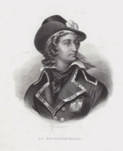 Henri de la Rochejaquelein, general monarquista francês da Revolta Vendee de French School