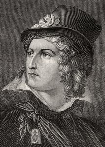 Henri du Vergier, conde de Rochejaquelin, de "História da Revolução Francesa" por Louis Blanc (1811-82) de French School