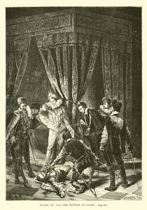 Henry III e o assassinato de Guise de French School