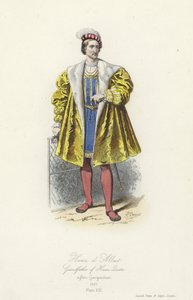 Henrique II de Navarra, avô de Henrique IV da França de French School