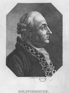 Henry St John, Lord Bolingbroke (gravura) de French School