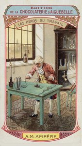Heróis do Trabalho - Andre-Marie Ampere, físico e matemático francês (1775 -1836)