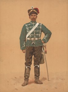 Hessian Hussar Regt n º 13 de French School