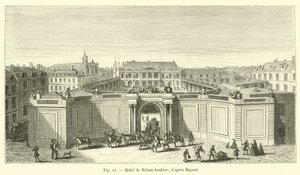 Hotel de Rohan-Soubise; dapres Rigaud de French School