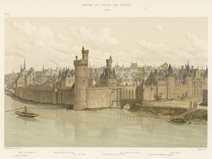 Hotel e Torre Nesle, 1380 de French School