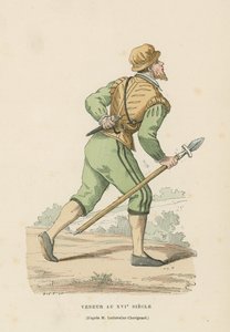Caçador, século 16 de French School