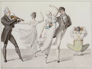 Ilustração de "The Good Kind", c.1810 de French School