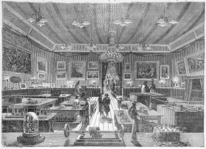Dentro do Palais de l