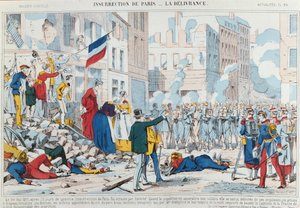 Insurreição de Paris, a Libertação, 1871 de French School