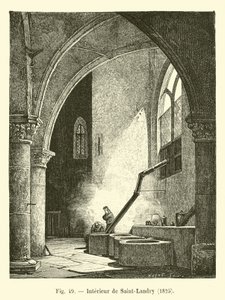 Interior de Saint-Landry, 1825