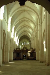 Interior da Abadia Cisterciense de French School