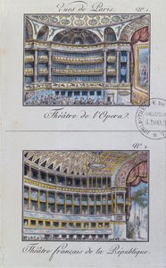Interior, de, a, teatro, de, a, ópera, e, teatro, de, a, francês, comédia, apartamento, 1, de, vues, de, paris de French School