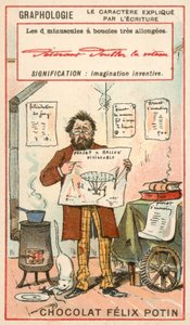 Imaginação inventiva (chromolitho) de French School
