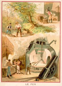 Ferro (chromolitho) de French School