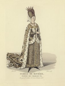 Isabeau da Baviera, esposa do rei Carlos VI da França
