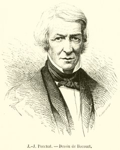 J-J Porchat (gravura) de French School