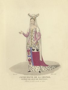 Jacqueline de la Grange, esposa de Jean de Montagu, conselheiro de Charles V e VI da França