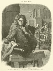 Jean-Balthasar Keller, fundidor (gravura) de French School