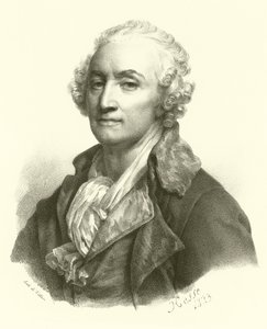 Jean-Baptiste Greuze, retrato (gravura) de French School