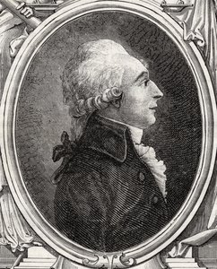 Jean-Baptiste du Val-de-Grace, Barão dos Cloots, de "História da Revolução Francesa" por Louis Blanc (1811-82) de French School