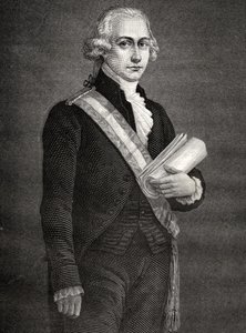 Jean-Nicolas Pache, de "História da Revolução Francesa" por Louis Blanc (1811-82) de French School
