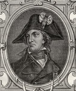 Jean-Nicolas Stofflet, de "História da Revolução Francesa" por Louis Blanc (1811-82) de French School