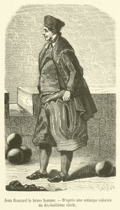 Jean Bouzard o bom homem (gravura) de French School
