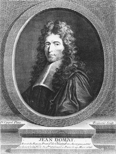 Jean Domat (gravura) de French School